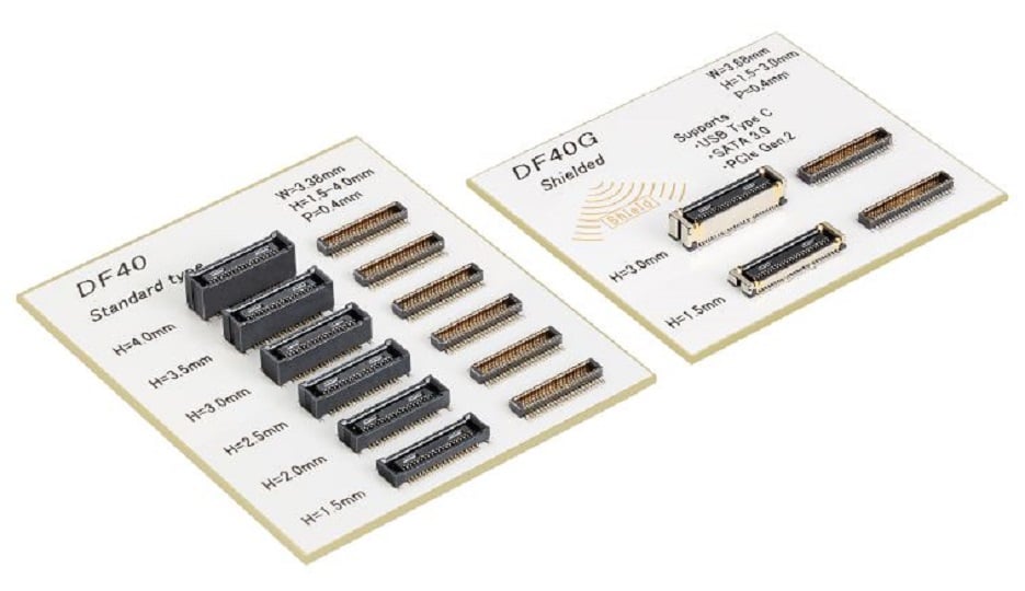 DF40GB Series | Shielded, Space-Saving Board-to-Board and Board-to